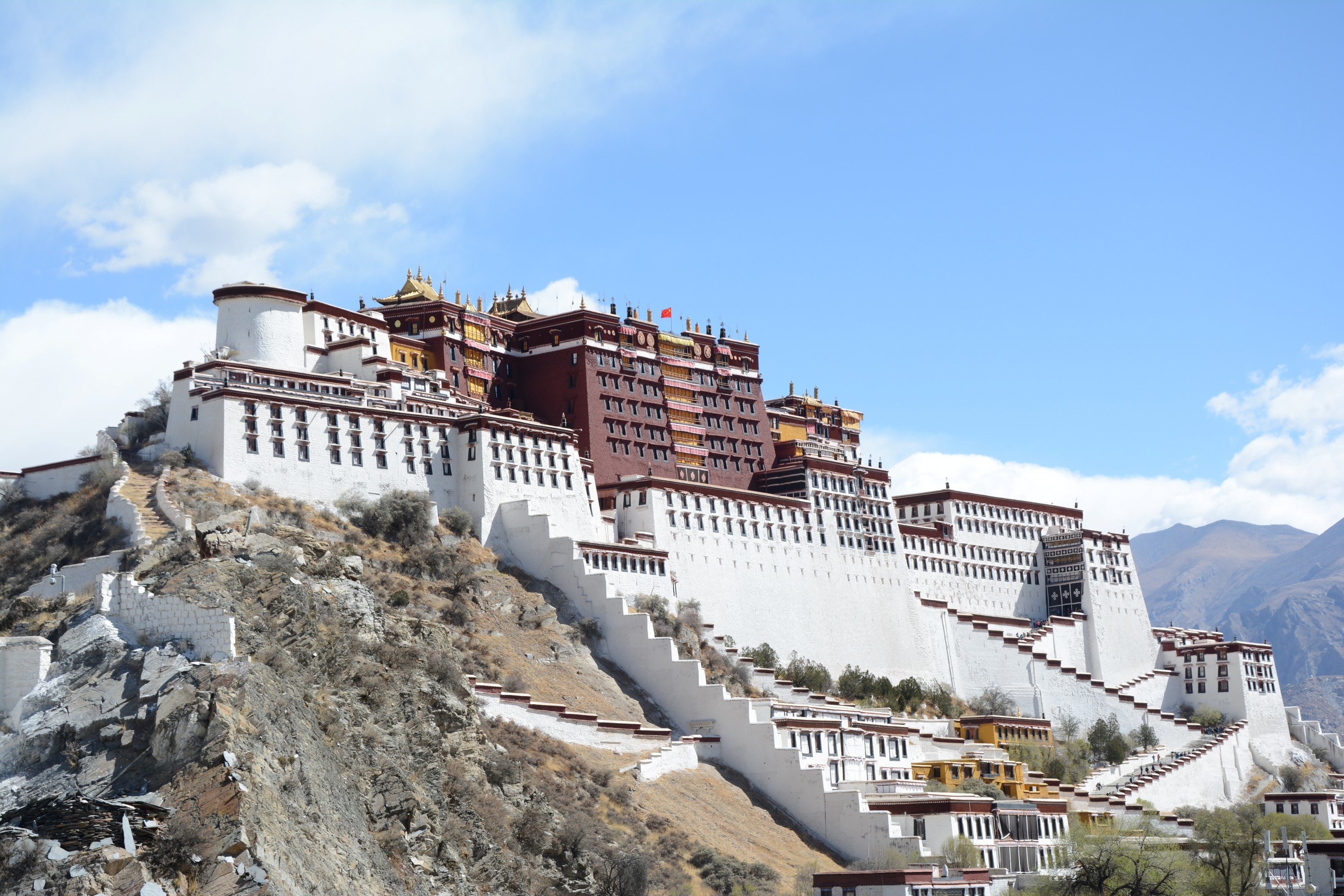 Der Potala Palast-Lhasa
