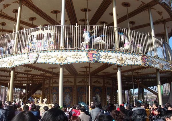 The Shijingshan Amusement Park 