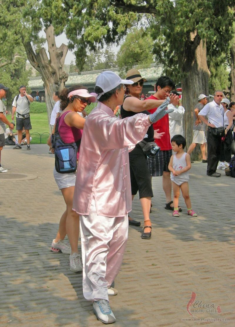 Tai Chi at the Temple of Heaven