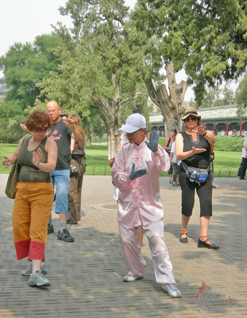 Tai Chi at the Temple of Heaven