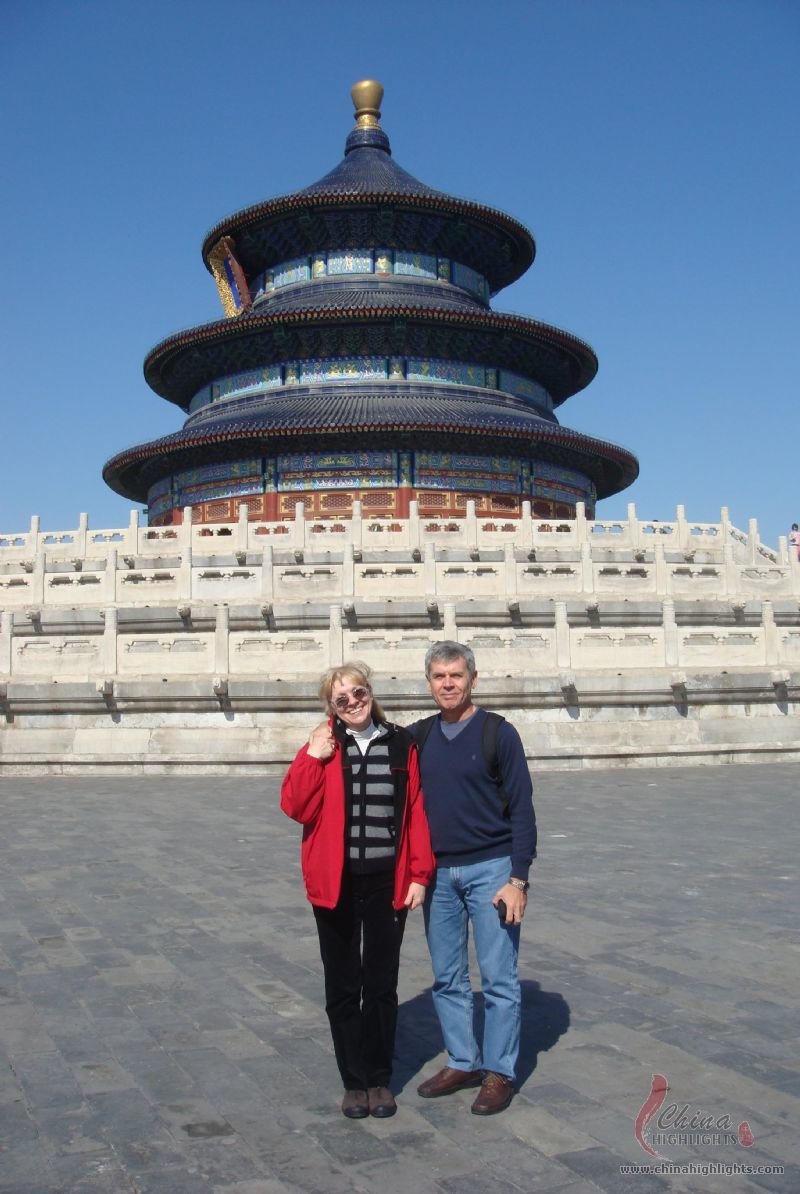 the Temple of Heaven 